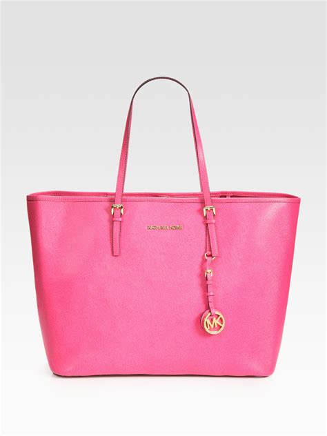 michael kors tote bag pink.